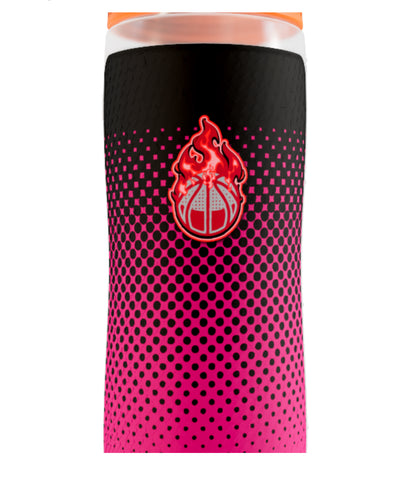 Texas Flames Customizable water bottle