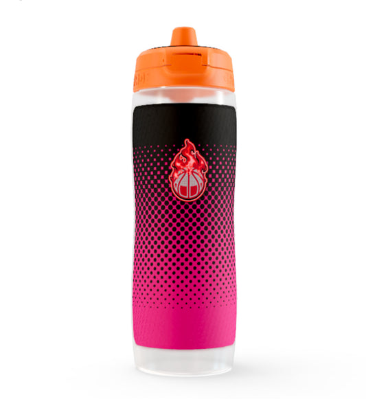 Texas Flames Customizable water bottle